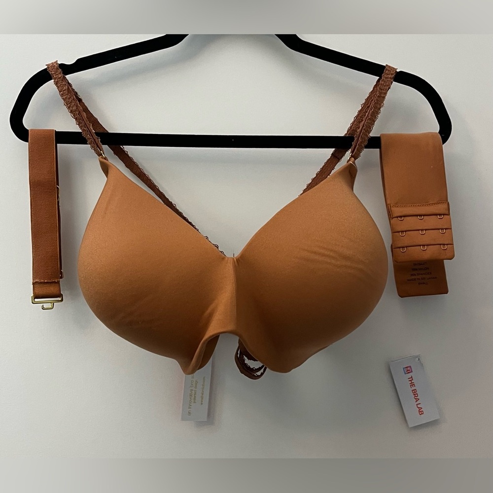 Elegant Tan Bra with Adjustable Straps